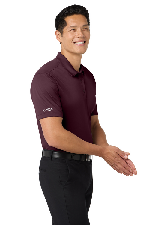 Men's Maroon Polo - K540